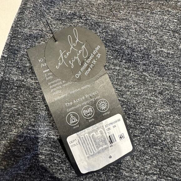 Gray Kinesis Jogger/Leggings 3X - Picture 5 of 5